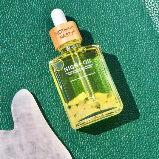 Unlocking Timeless Beauty: The Powerful Benefits of A Crystal-Infused Anti-Aging Night Oil